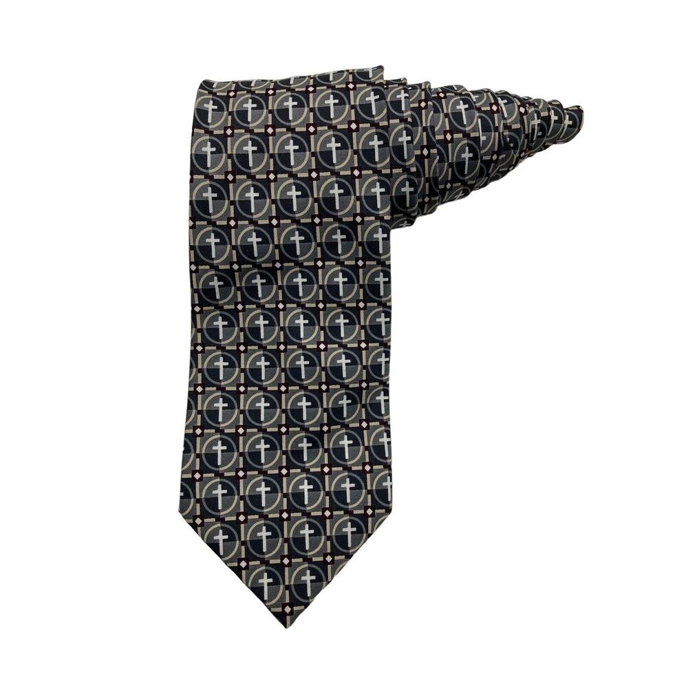 Man Of God By Dicksons Cross Crosses Religious Christian Novelty Necktie